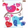 Accent Home & Garden Accent 28 In. Flag - Love Birds