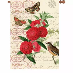 Accent Home & Garden 28 In. Flag - Antique Apricot