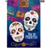 Accent Home & Garden Accent 28 In. Flag - Dia De Meurtos (Day Of The Dead)
