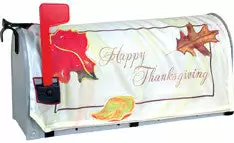 Accent Home & Garden Mailbox Cover - Happy Thanksgiving Accent