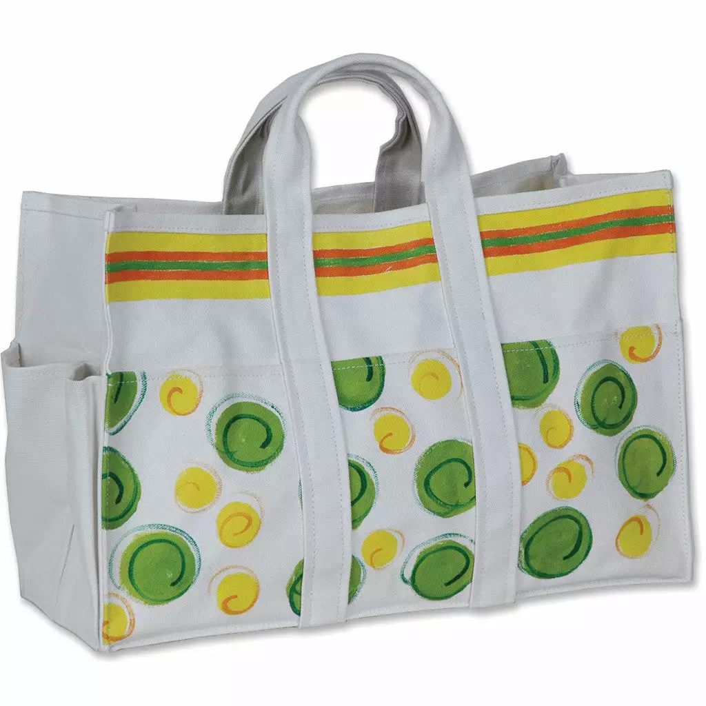 Accent Home & Garden - Sale Canvas Tote Bag & Gloves - Summer Dot Accent 3 Accent Home & Garden - Sale Canvas Tote Bag & Gloves - Summer Dot Accent