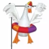 Accent Home & Garden Garden Decor Garden Charm - Duck In A Tube