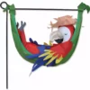 Accent Home & Garden Garden Charm - Parrot In Repose