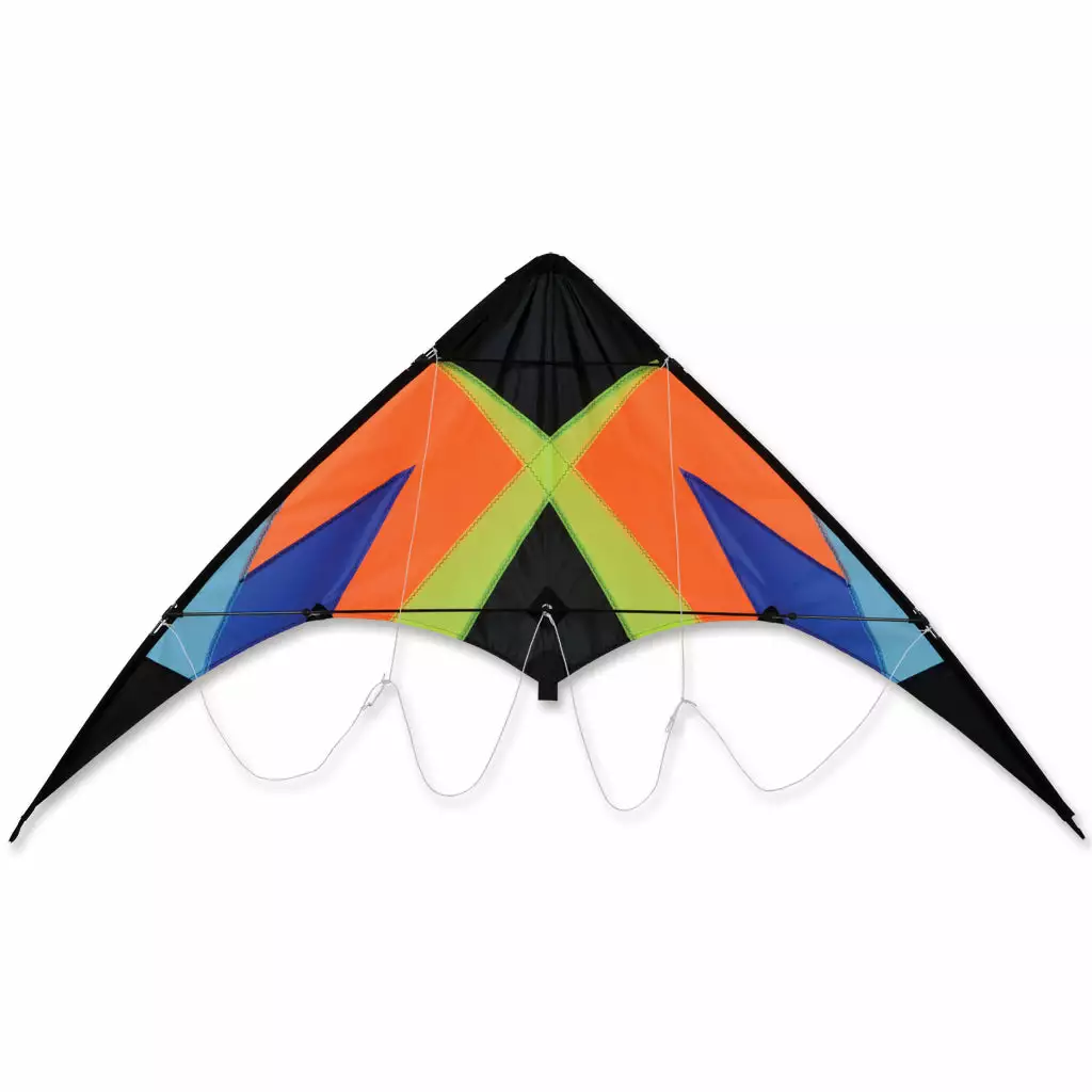 Kites Premier Kites Zoomer 2.0 Sport Kite - Neon X 3 Kites Premier Kites Zoomer 2.0 Sport Kite - Neon X