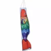 Accent Home & Garden Koi Windsock - Zigzag Rainbow Fish