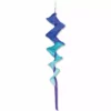 SoundWinds Small Fusilli Spinning Windsock - Blue Windsocks