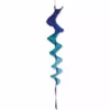 SoundWinds Medium Fusilli Spinning Windsock - Blue Windsocks 2 SoundWinds Medium Fusilli Spinning Windsock - Blue Windsocks