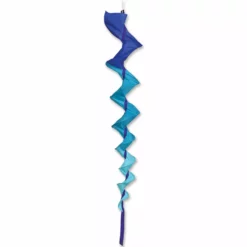 SoundWinds Large Fusilli Spinning Windsock - Blue