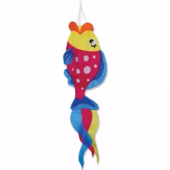 WindGarden WindGarden Polka Dot Parrot Fish Windsock