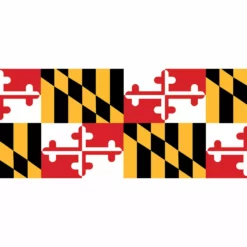 WindGarden Windsock - Maryland Flag
