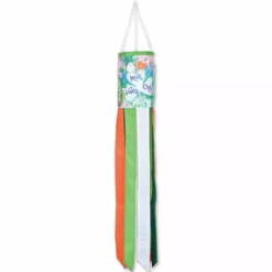 Accent Home & Garden Embroidered Applique Windsock - Irish Vibes