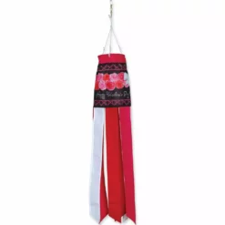 WindGarden WindGarden 28 In. Windsock - Valentine Wreath