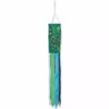 Accent Home & Garden Embroidered Applique Windsock - Shamrocks