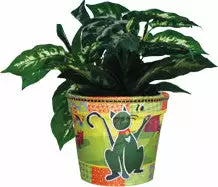 Accent Home & Garden - Sale Flower Pot Cover - Kitties At Play