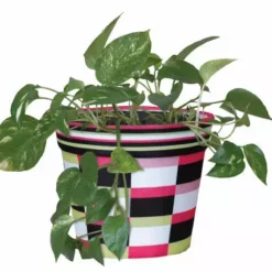 Accent Home & Garden - Sale Accent Flower Pot Cover - Pink Deco