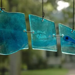 WindGarden Glass Fish Mobile - Dolphin