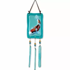 WindGarden WindGarden Glass Terra Wind Chime - Koi