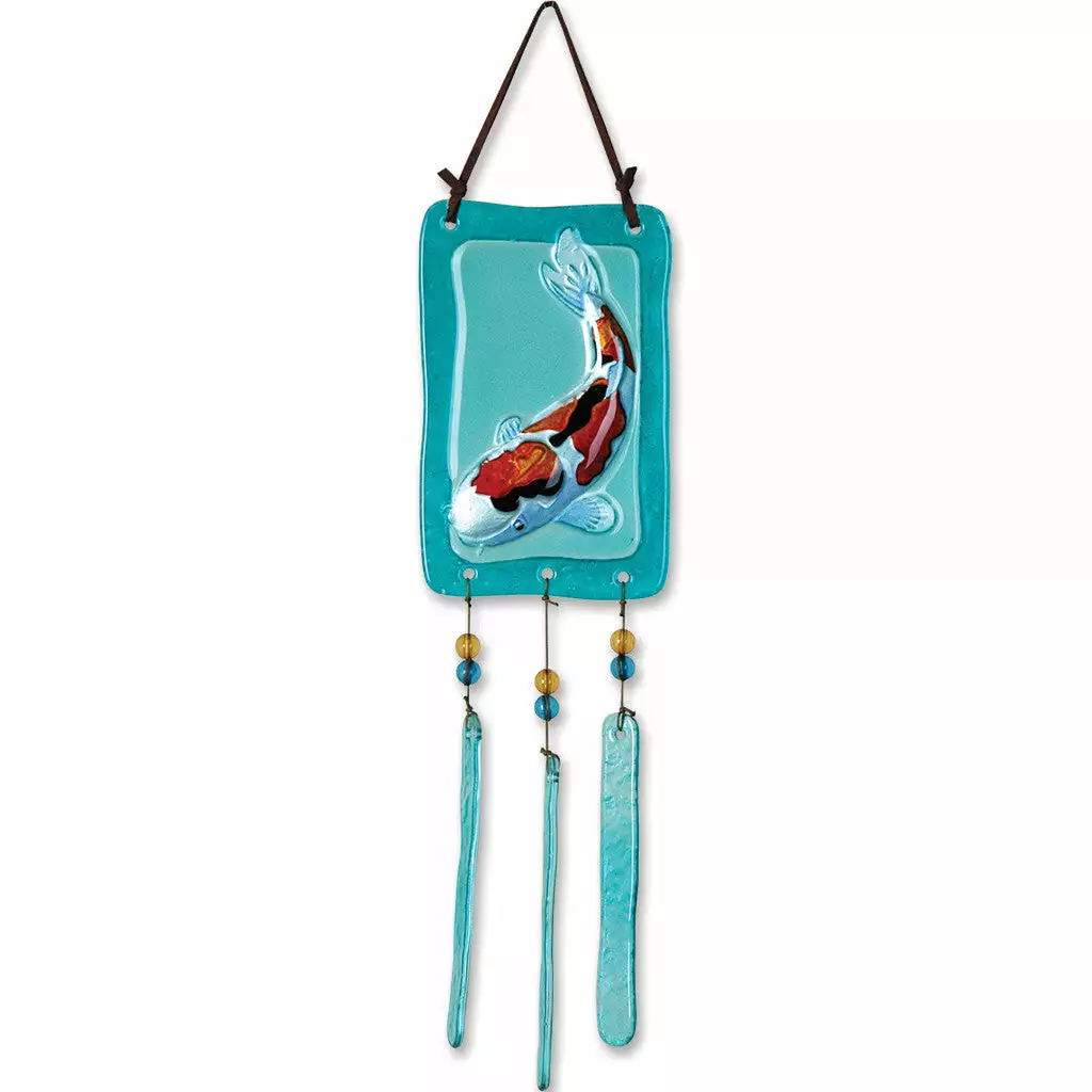 WindGarden WindGarden Glass Terra Wind Chime - Koi 3 WindGarden WindGarden Glass Terra Wind Chime - Koi