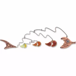 WindGarden WindGarden Geo-Kinetic Fish Mobile - Sunset