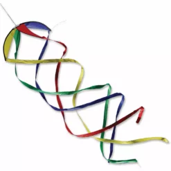 Kites Premier Kites Hypno Twister - 22 In/Rainbow With Squared Ends