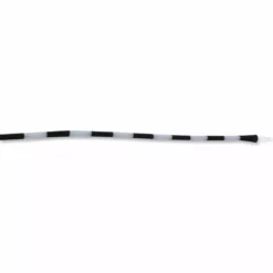 Kites 24 Ft. Tube Tail - Black & White