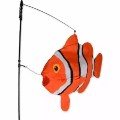 Premier Kites Swimming Fish Recumbent Bike Flag - Clownfish 9 Premier Kites Swimming Fish Recumbent Bike Flag - Clownfish