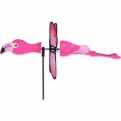WindGarden Petite Spinner - Flying Flamingo