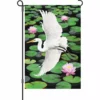 Accent Home & Garden Accent 12 In. Flag - Egret Elegance 1 Accent Home & Garden Accent 12 In. Flag - Egret Elegance