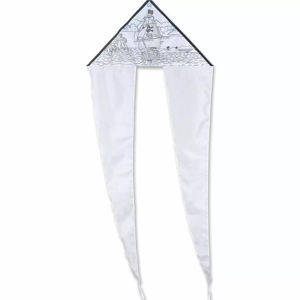 Kites Coloring Kite - Pirate 3 Kites Coloring Kite - Pirate