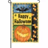 Accent Home & Garden 12 In. Flag - Halloween Smiles Accent