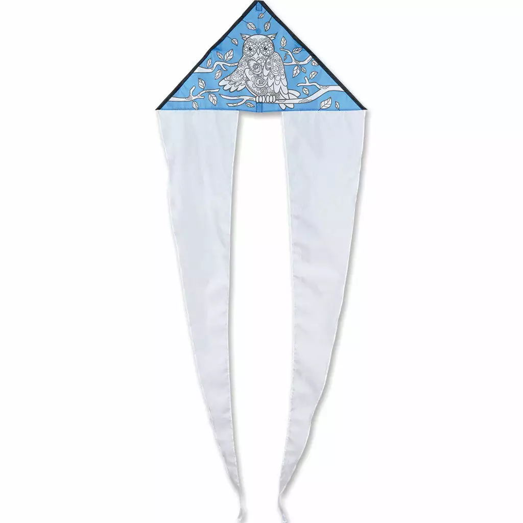 Kites Premier Kites Coloring Kite - Owl 3 Kites Premier Kites Coloring Kite - Owl