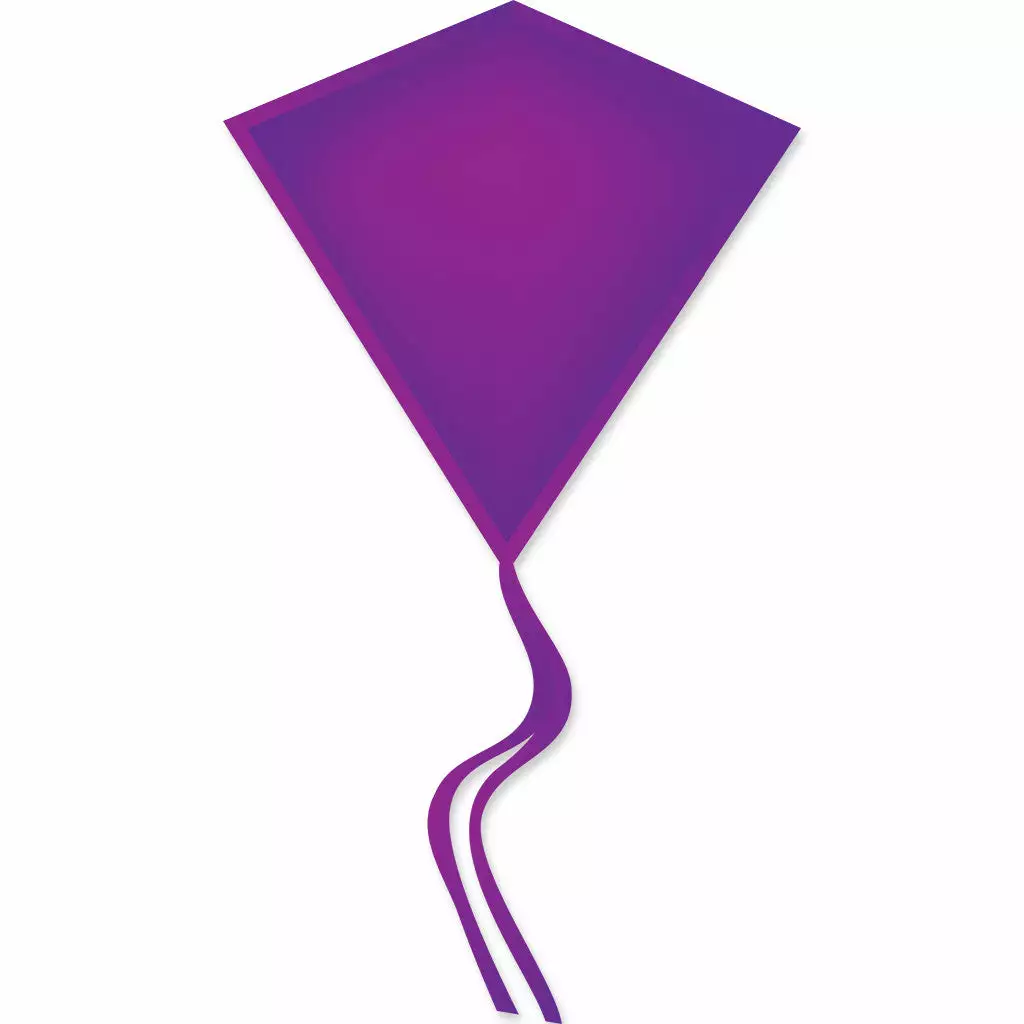 Diamonds 30 In. Diamond Kite - Purple (Bold Innovations) 3 Diamonds 30 In. Diamond Kite - Purple (Bold Innovations)